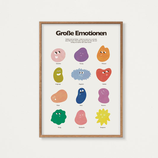 Poster Große Emotionen