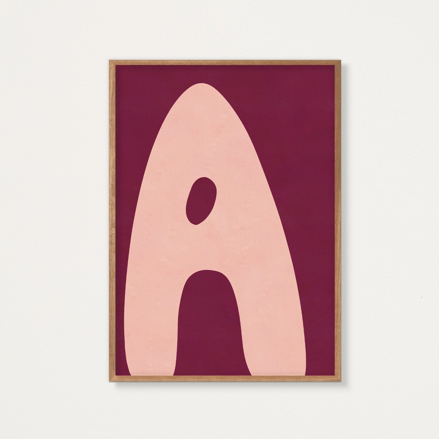 Poster Buchstaben