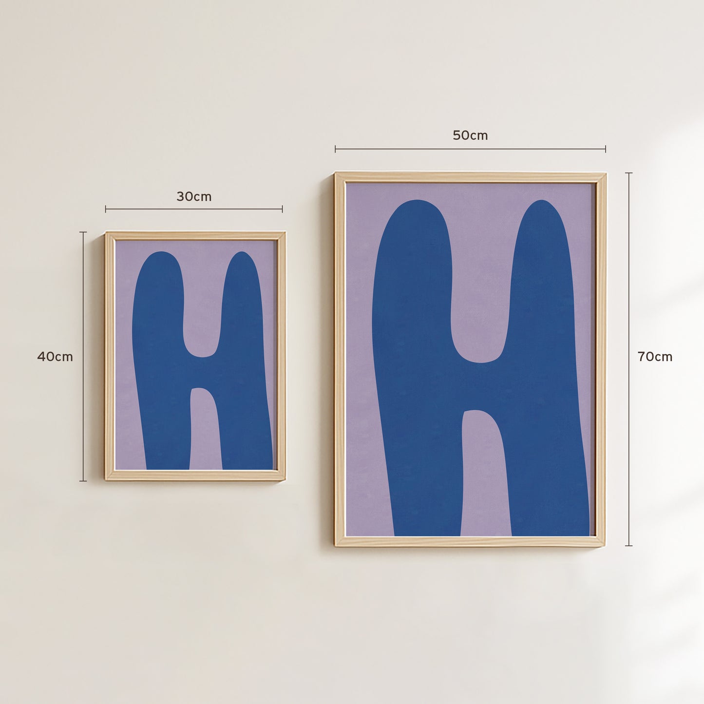 Poster Buchstaben