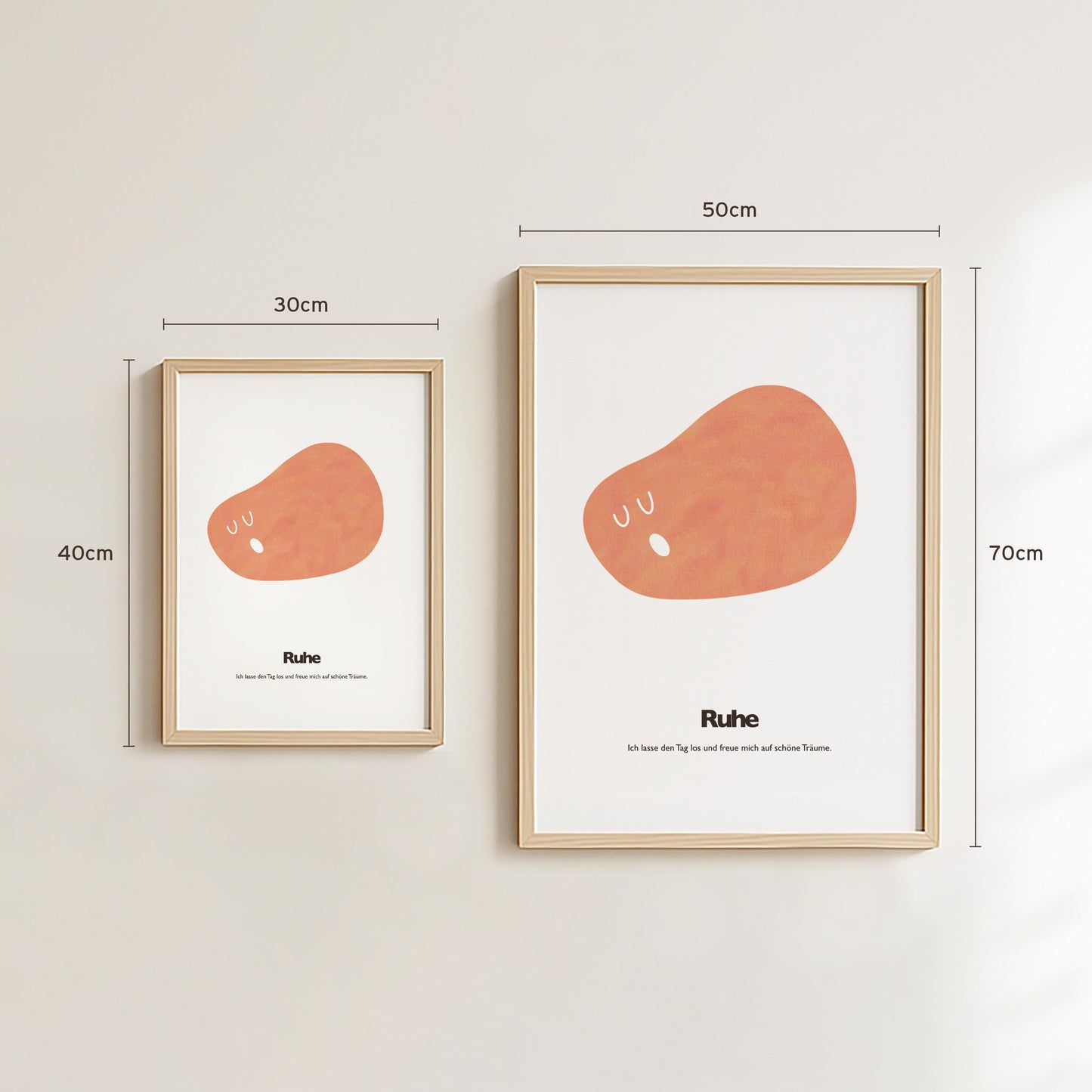 Poster Ruhe