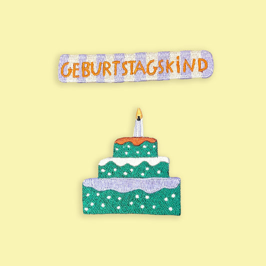Bügel Patch - Geburtstagskind