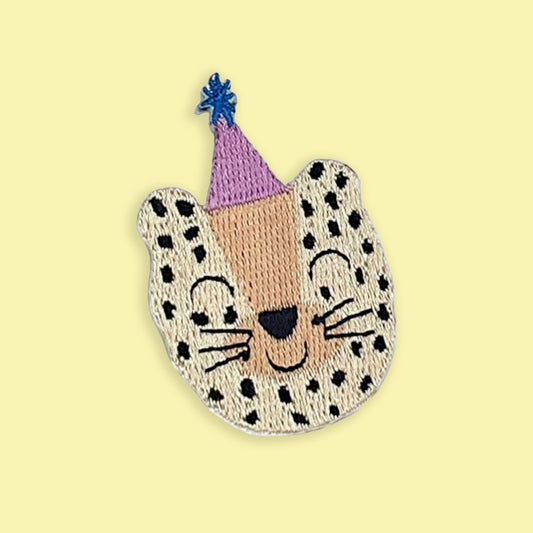 Bügel Patch - Party Leopard