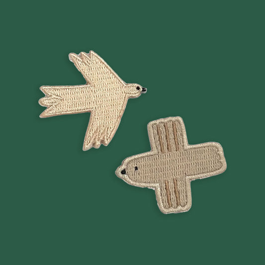 Bügel Patch - Vögelchen